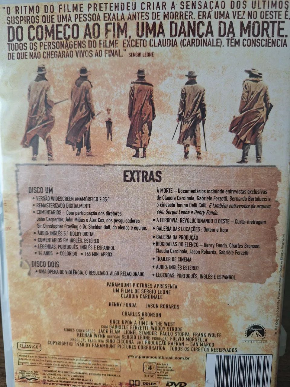 DVD Era uma Vez no Oeste - Foto 2