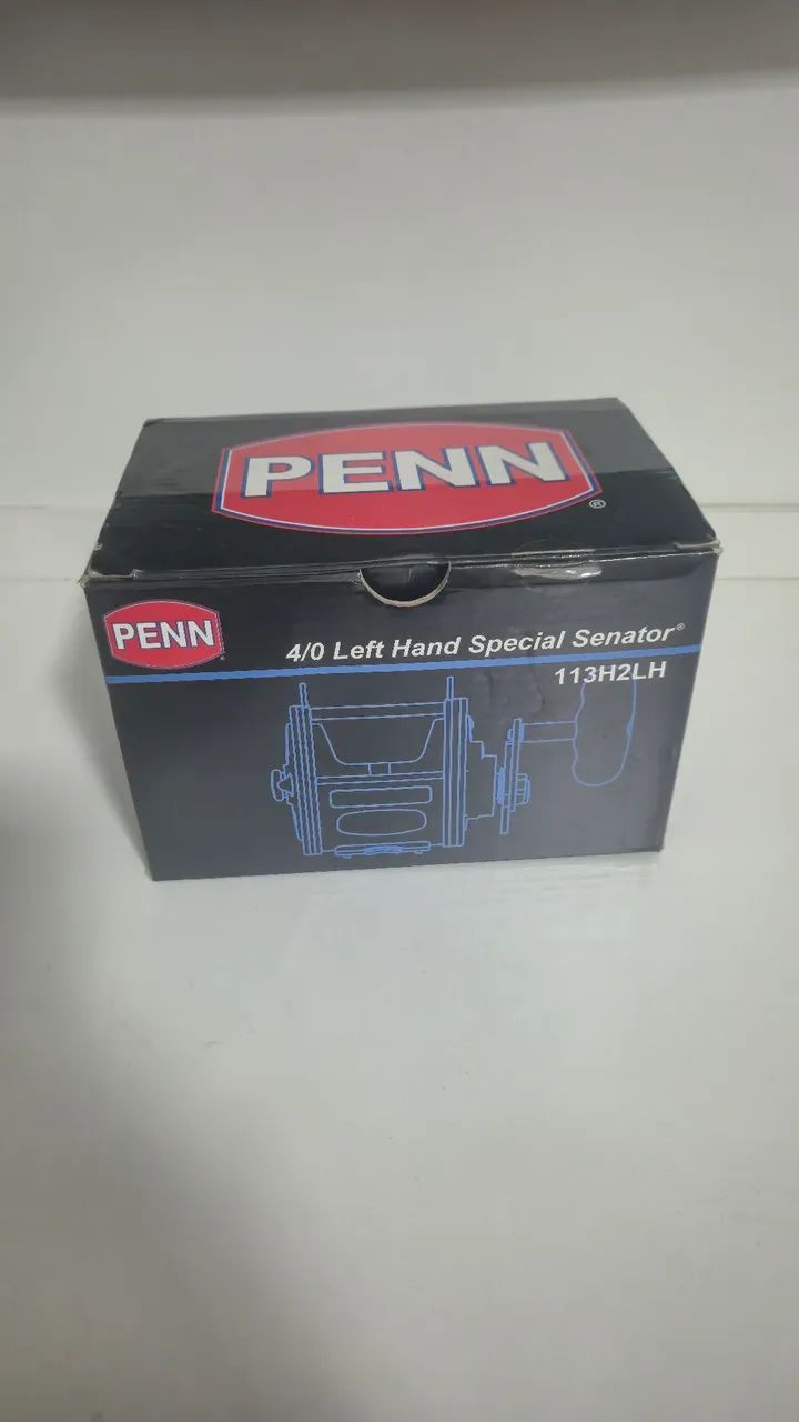 Carretilha Penn Senator 4/0 esquerda - Esportes Aquáticos