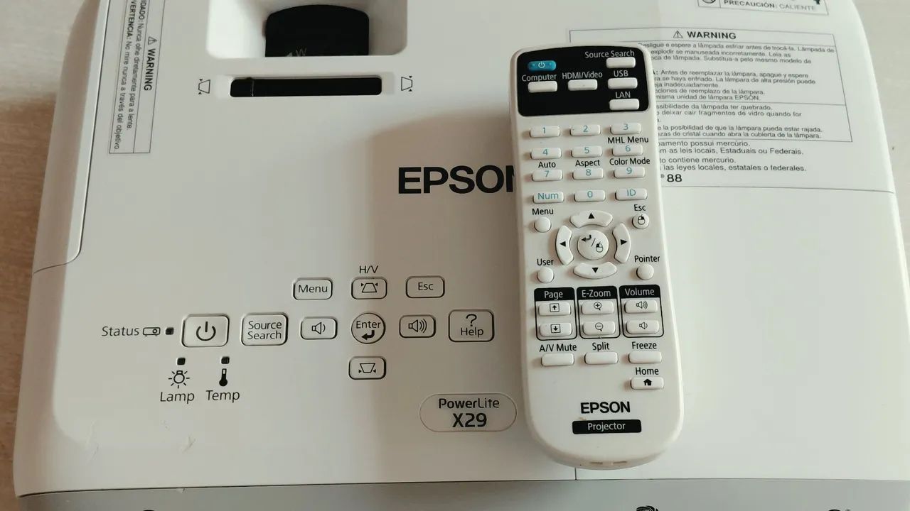 Projetor Epson x29  - Foto 3