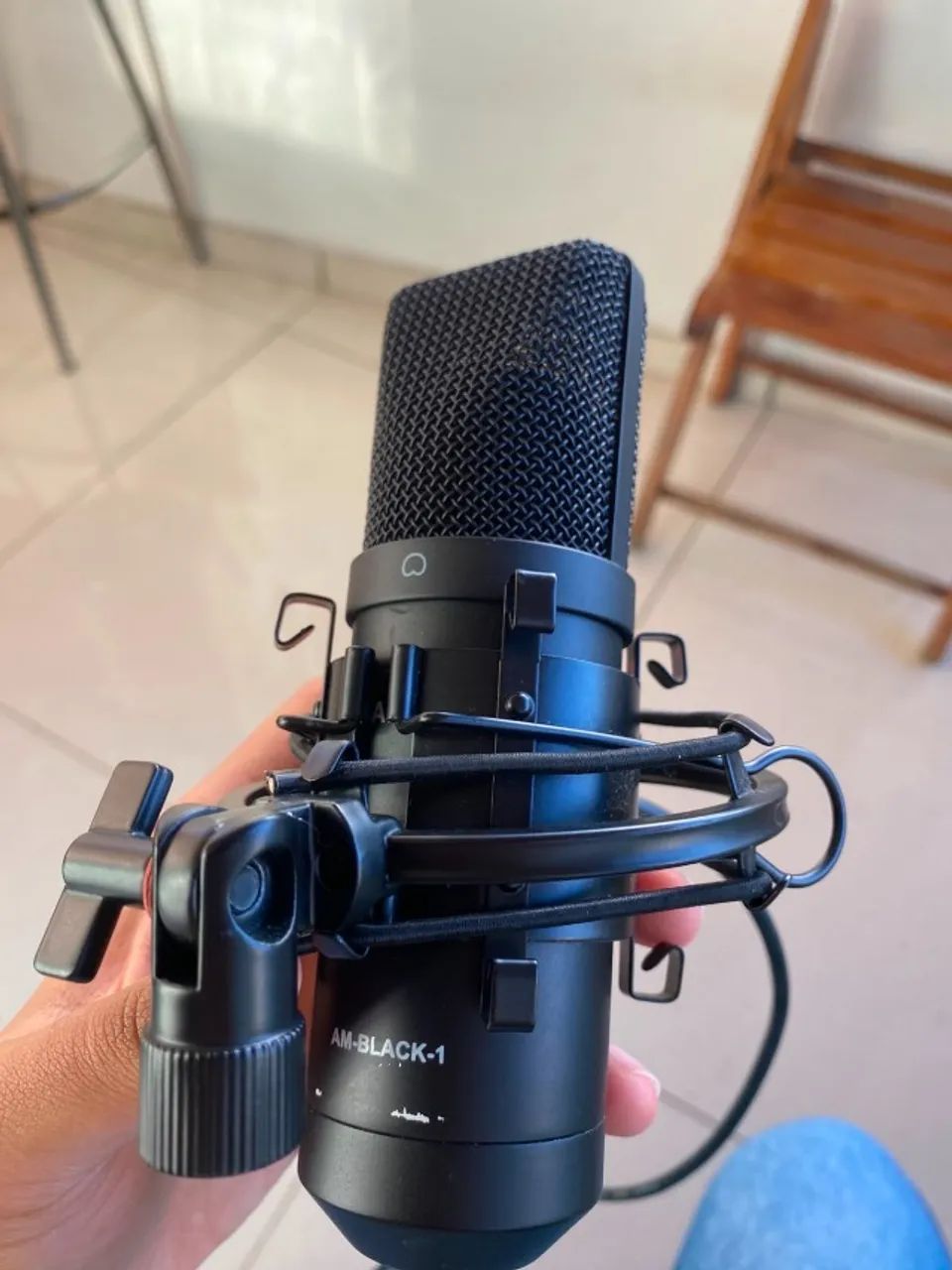 Microfone Condensador AM Black 1