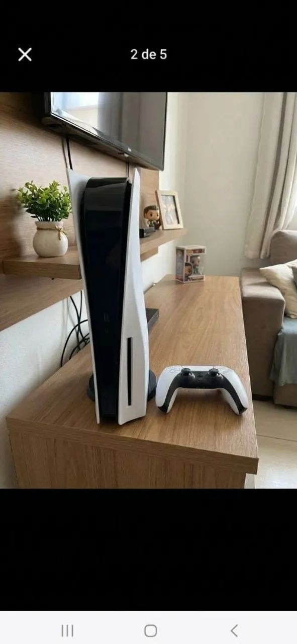 PS5 Fat com leitor