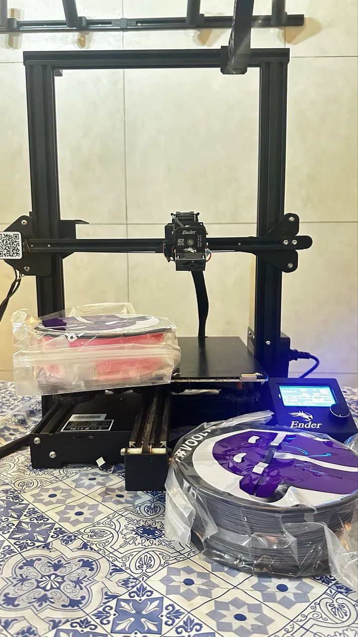 Impressora 3D Creality Ender 3 Max - Direct Drive - Excelente estado - Foto 3