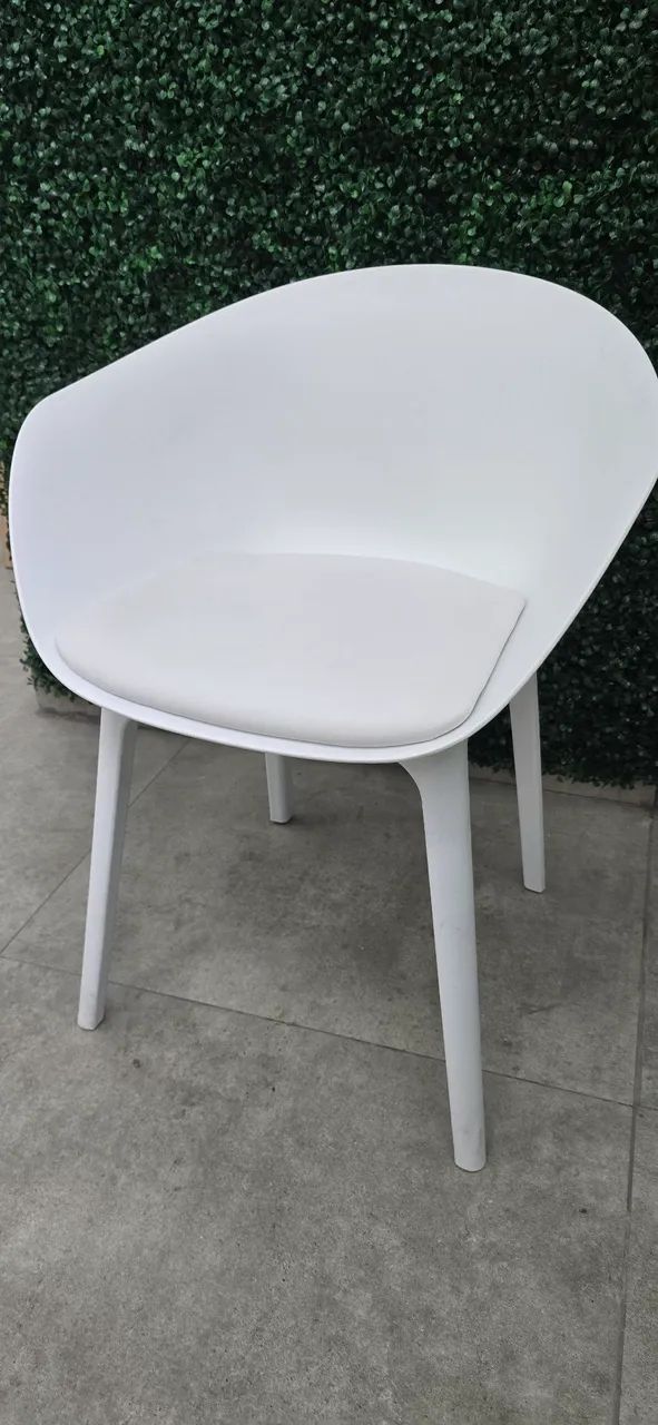 CADEIRA COM BRAÇOS TALIA BRANCA - Foto 2