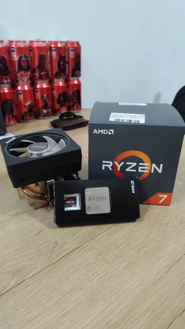 Processador AMD Ryzen 7 2700X + Cooler Wraith Prism RGB (Completo) - Foto 2