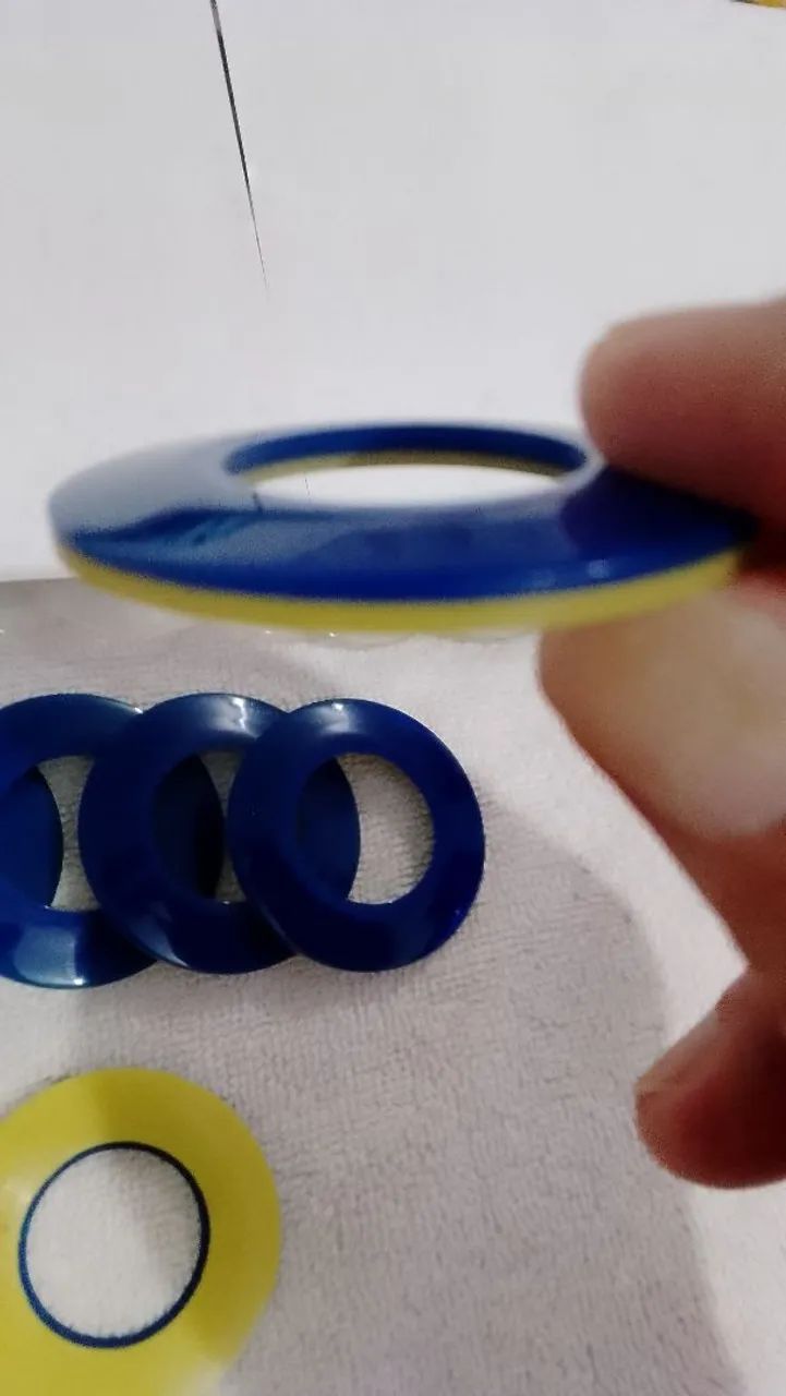 Futebol de mesa botão em galalite - Foto 3