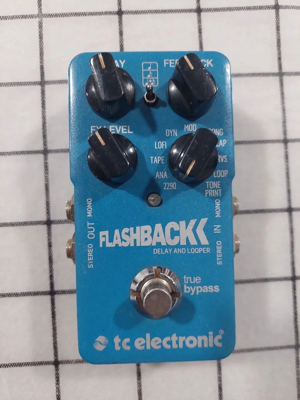 Pedal Delay Flasback TC-Eletronic