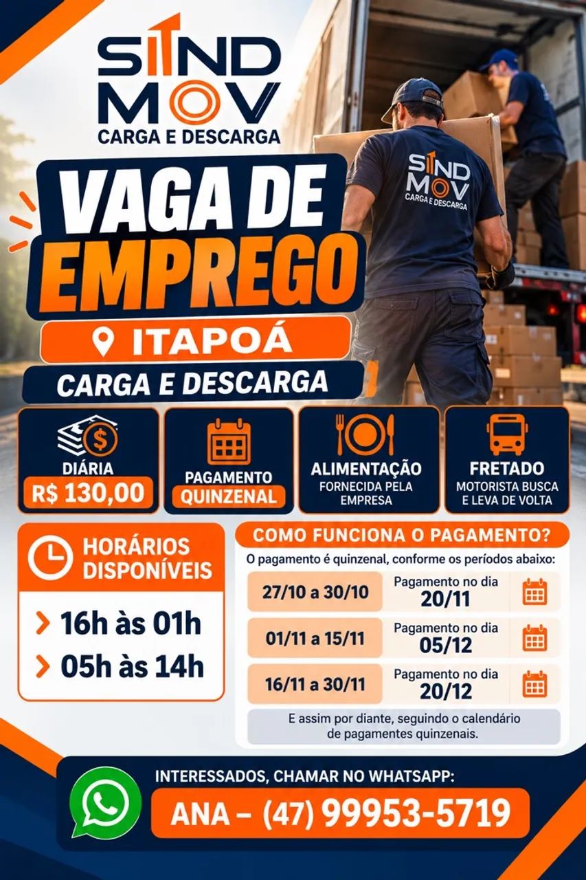 Vagas Carga e Descarga 