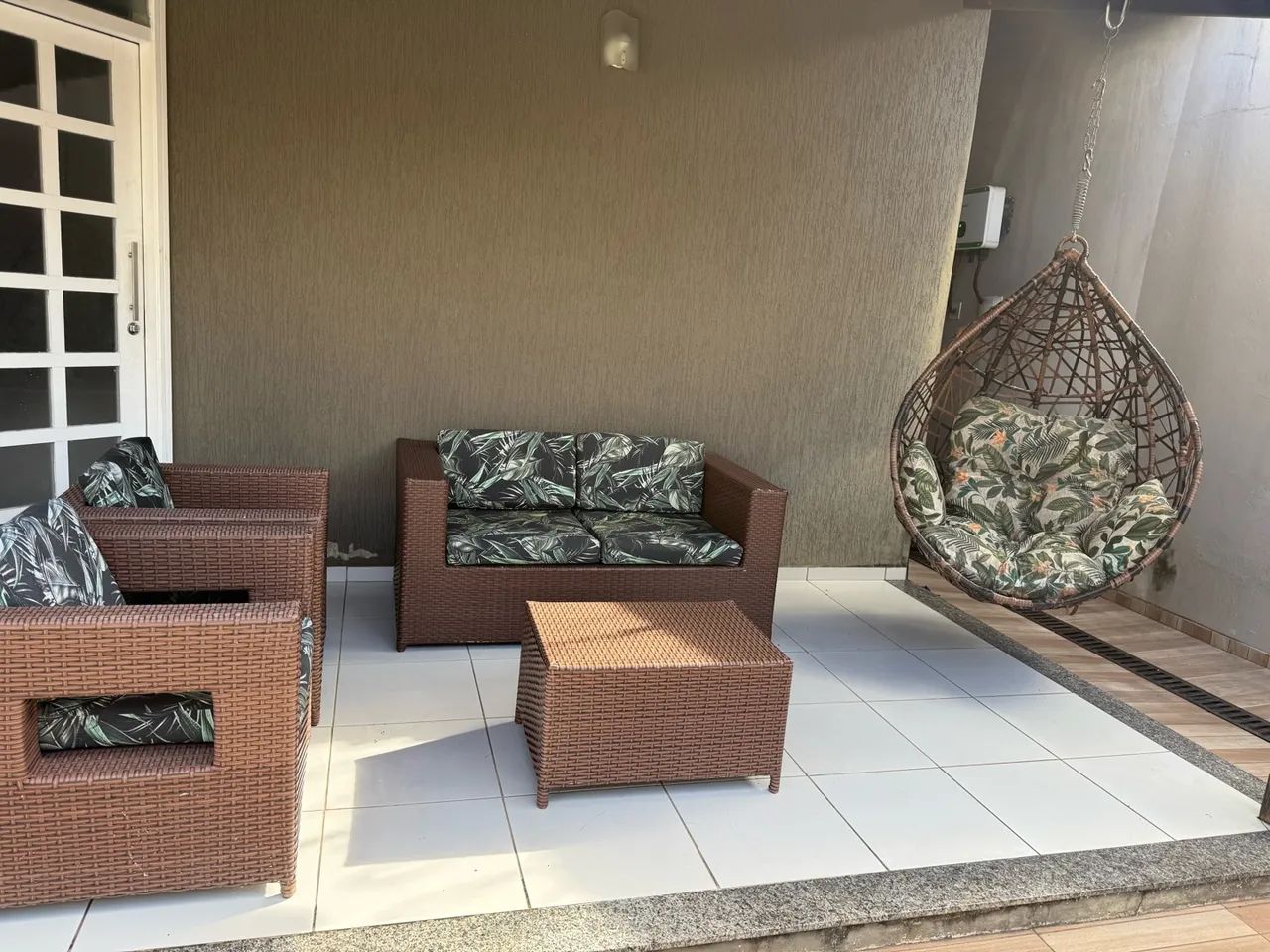 Conjunto pra área externa 