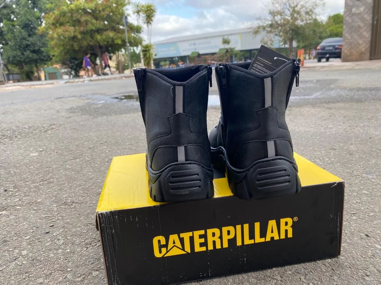 Botas Caterpillar motoqueiro  - Foto 3