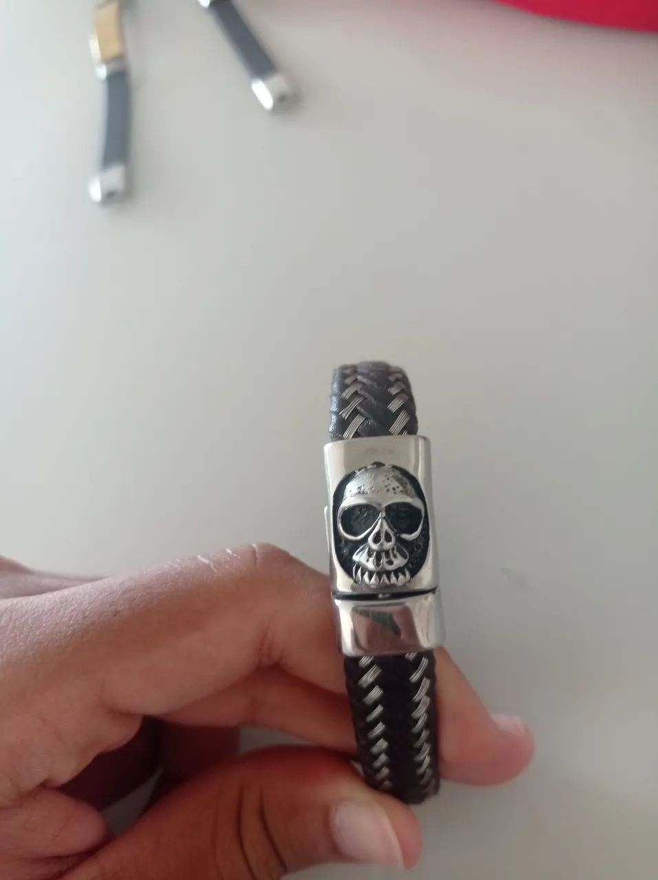 pulseira de caveira 
