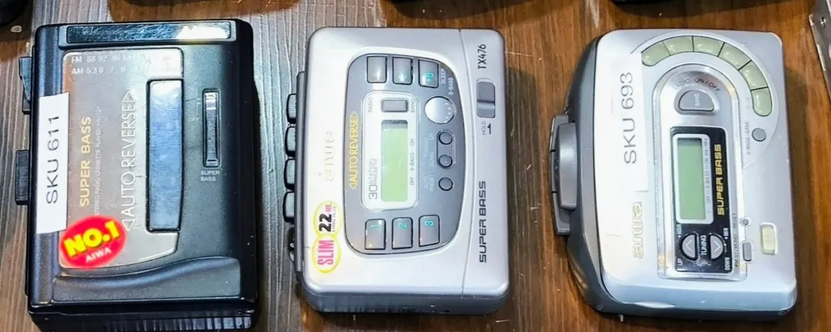 Walkman Aiwa TX416 Super Bass - Rádio OK (Ler Descrição