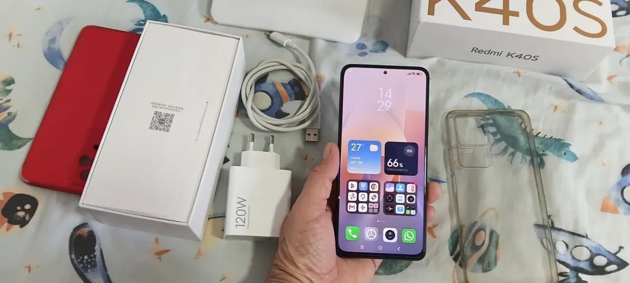 Xiomi Redmi K40s  5g 256gb 12 ram completo - Foto 2