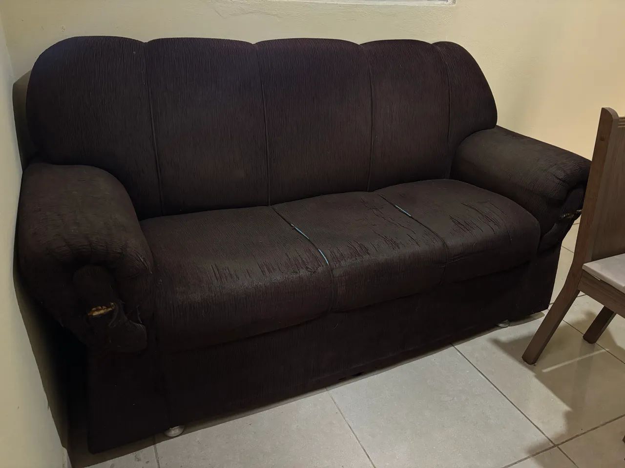 Sofá 3 e 2 lugares usado  - Foto 2
