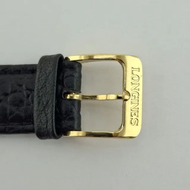 Fivela Longines Tam 14 mm Banho 18 k Assinada - Foto 3
