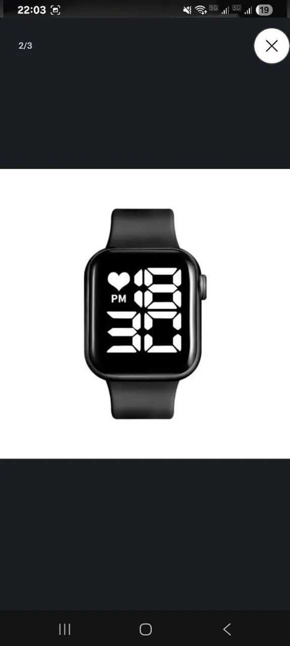 Kit 5 relógios smartwatch skmei - Foto 2