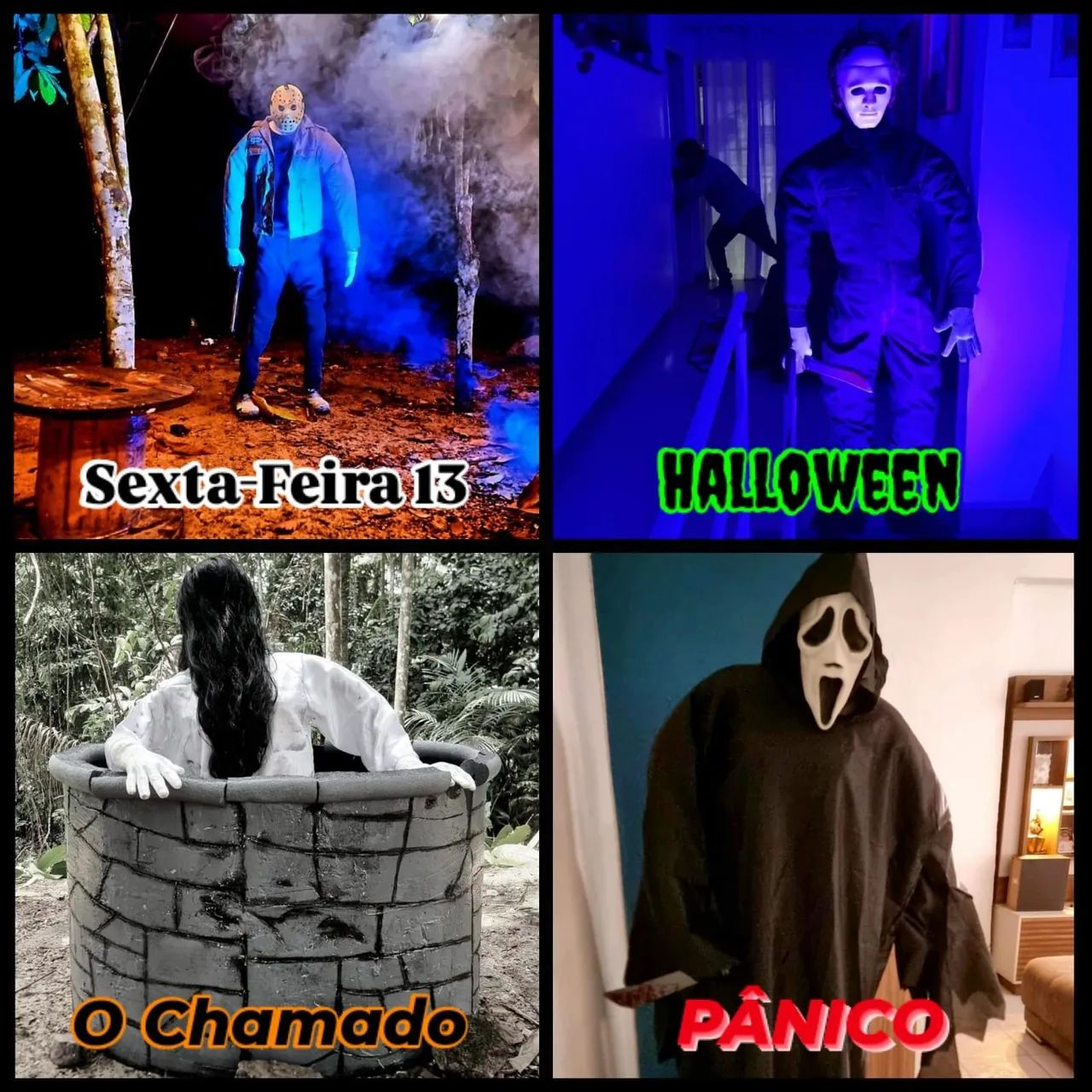 Decoração e iluminação de Halloween  - Foto 5