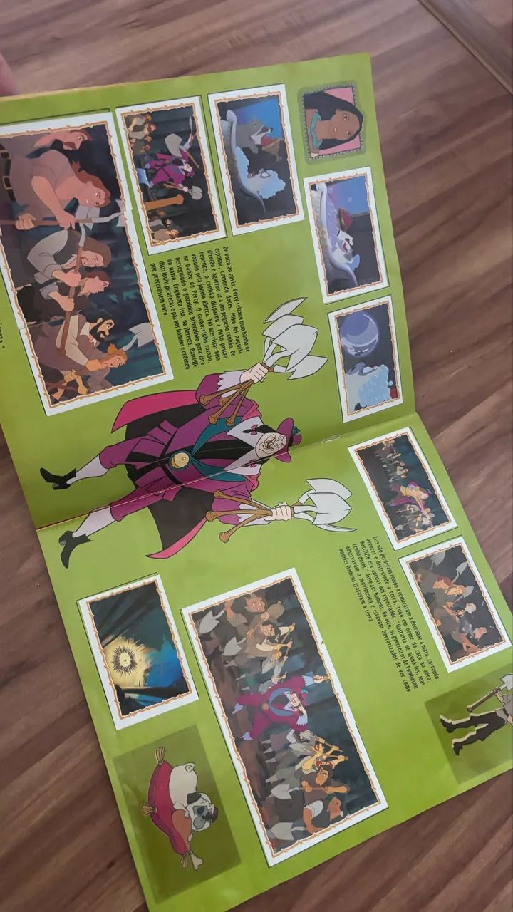 Album de figurinha panini pocahontas - Foto 2