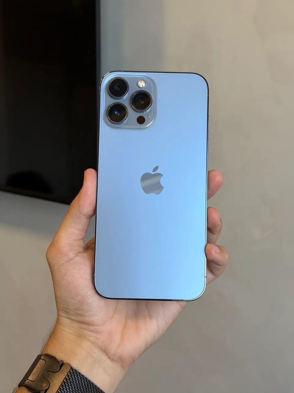 iPhone 13 Pro Max 128gb Azul Loja física  - Foto 2