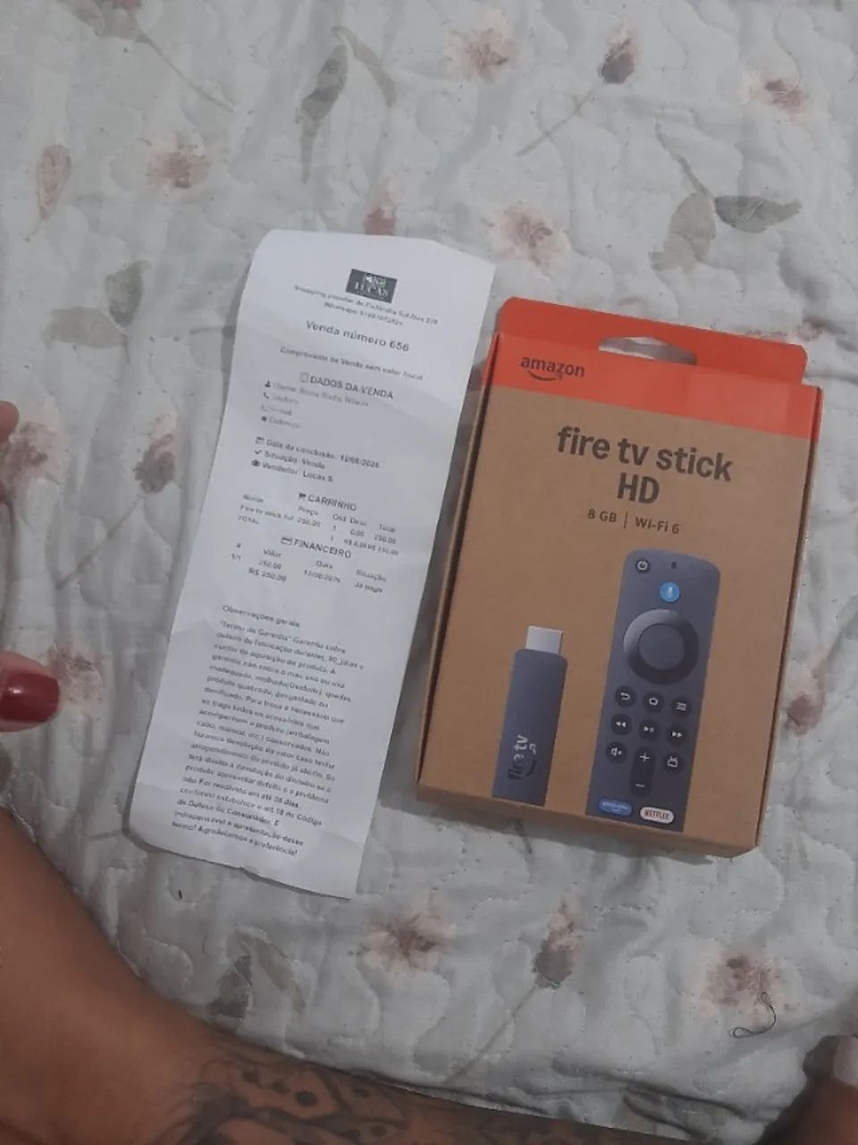 Vendo TV stick Amazon novo 
