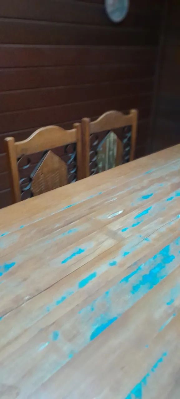 Mesa de madeira e demolição  - Foto 3
