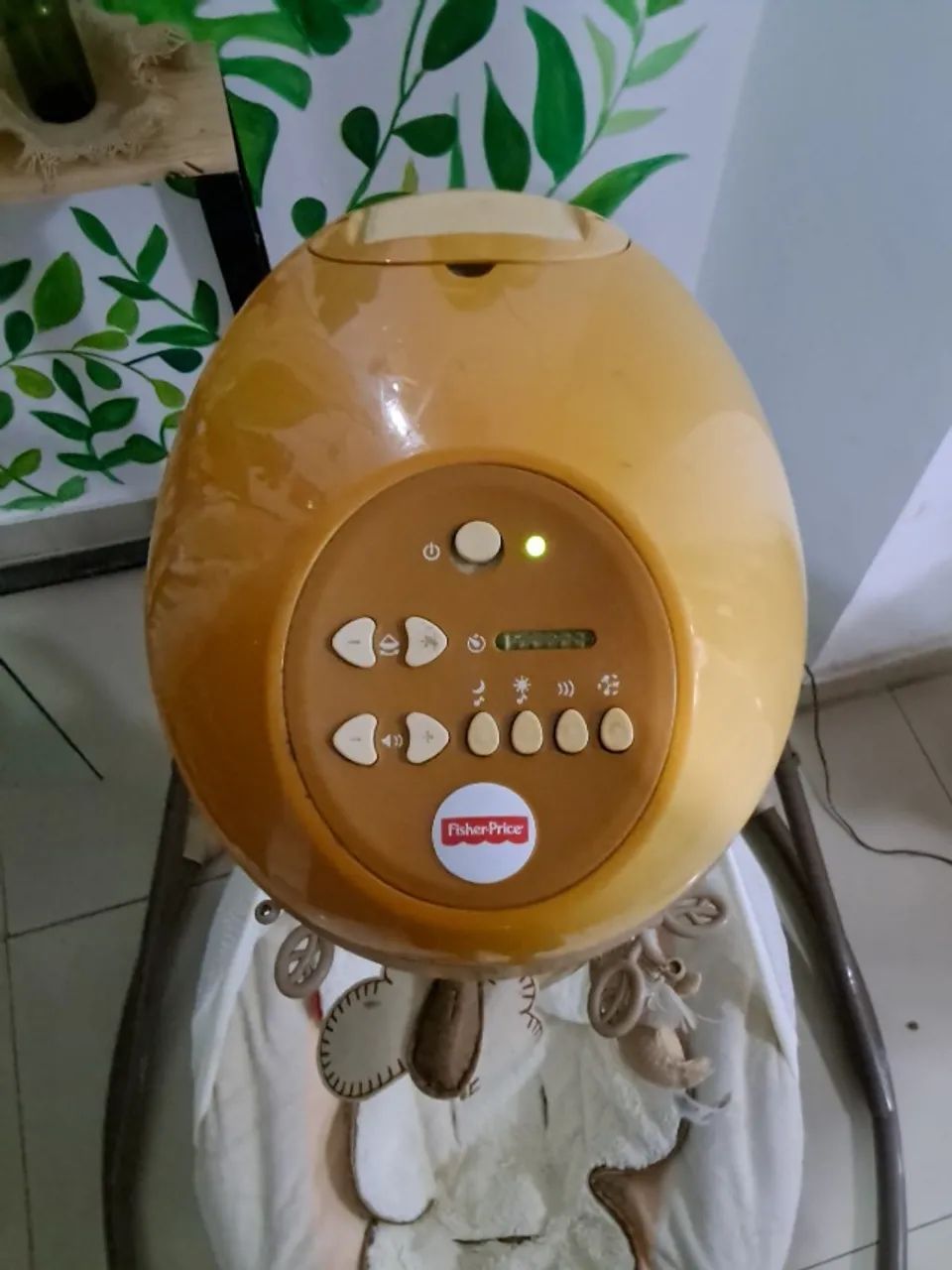 Cadeira de balanço Fisher Price My Little Snugabunny - Foto 5