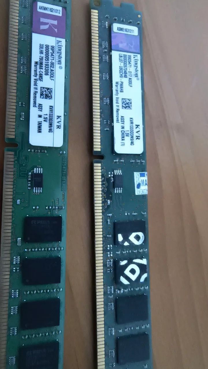 Memória Ram 4gb p/ Desktop