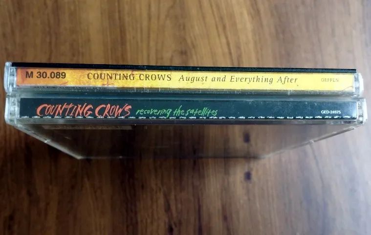 CDs Couting Crows - August and Everything After & Recovering the Satellites - Foto 2
