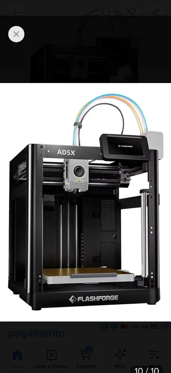Impressora 3d flashforge  - Foto 3