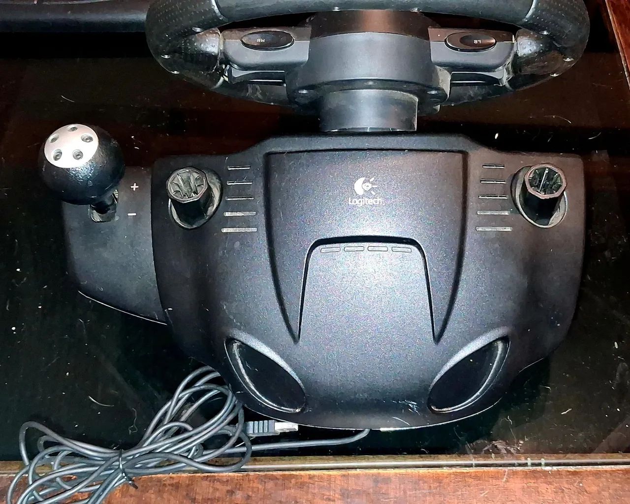 Volante Gamer Logitech Driving Force GT - PS3/PC - Foto 4