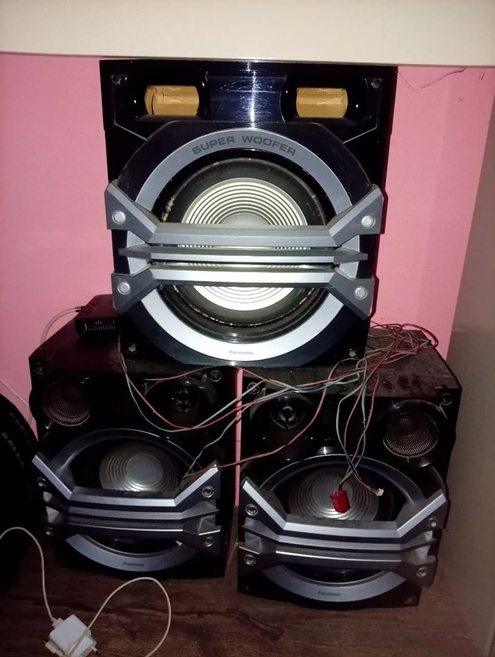 Pra vender rápido, 3 Caixa Parasonic .  - Foto 3