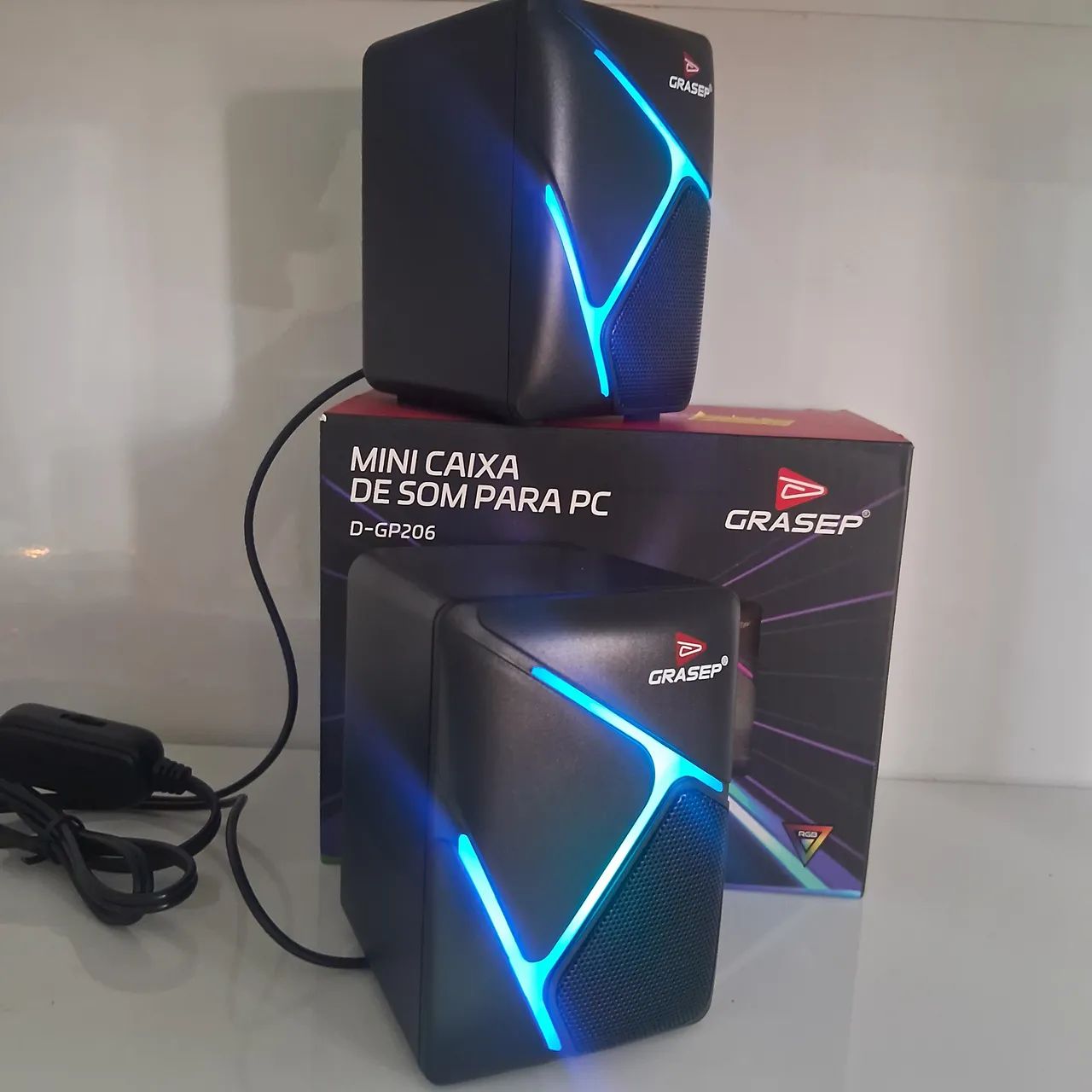 Caixa de som para PC RGB GAME