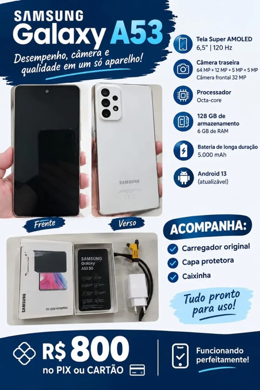 galaxy a53 5G usado