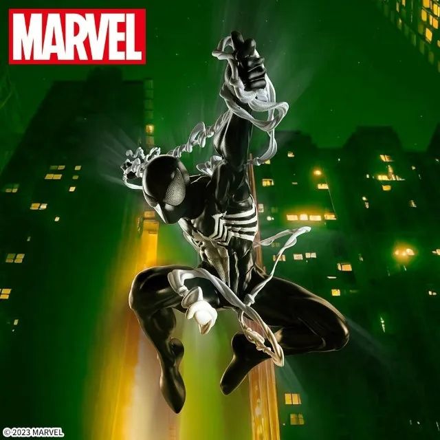Figurine Spiderman Symbiote Luminasta Marvel - Foto 4