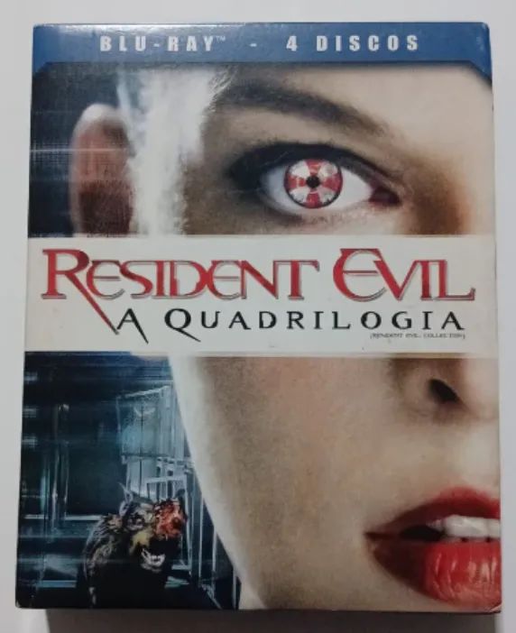 Blu-ray Resident Evil A quadrilogia