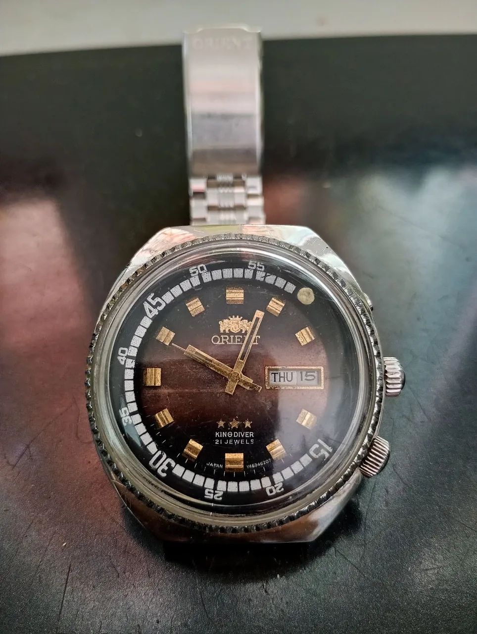 Relógio Orient King Diver (KD) Original da década de 70 - Foto 4
