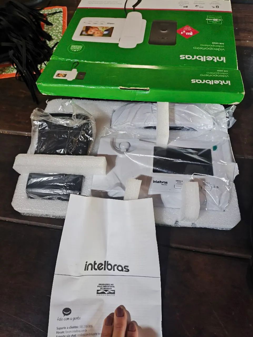 Interfone Videoporteiro eletrônico Intelbras - modelo IVR 1010 - Foto 2