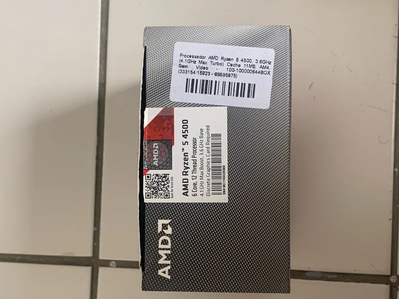 Processador AMD Ryzen 5 4500 - Foto 5