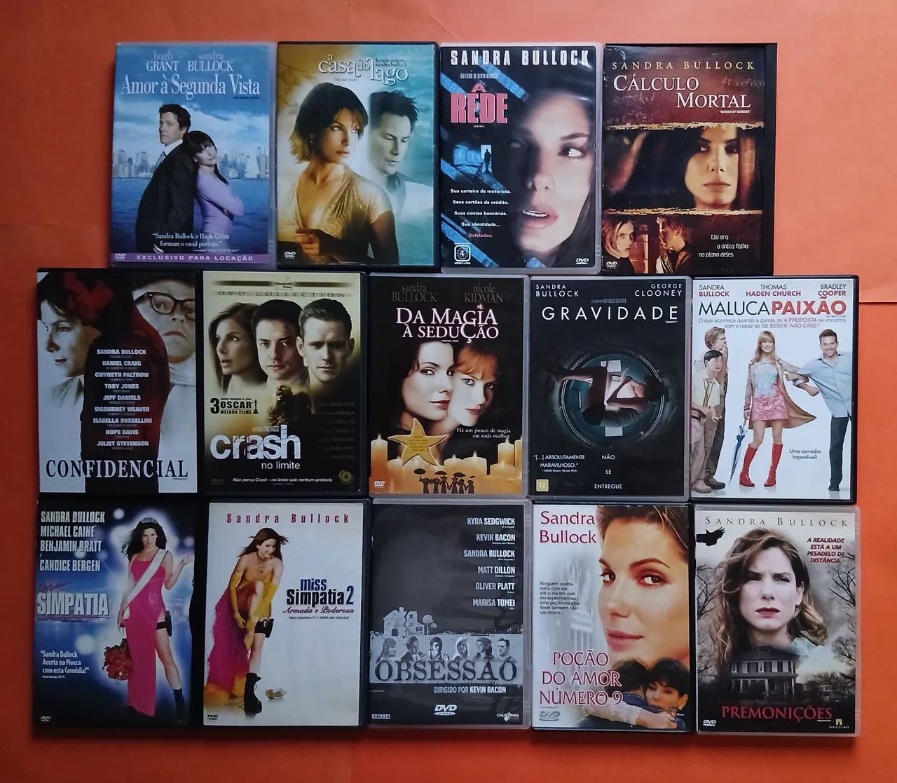 Dvd Coleção Sandra Bullock - 14 Títulos 