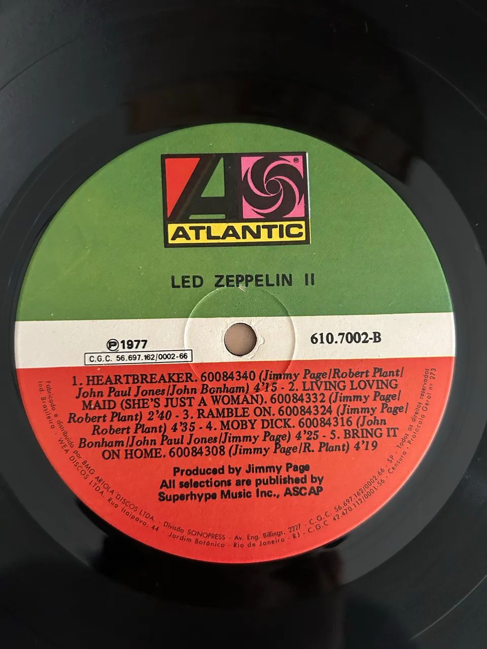 Disco de Vinil Led Zeppelin II - Foto 4