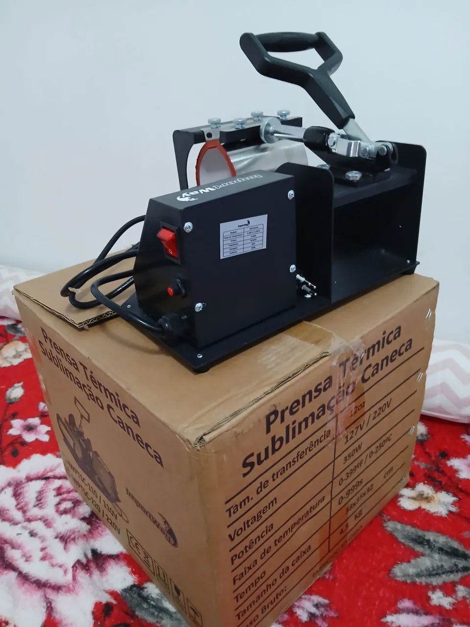 Vendo prensa de sublimação de canecas  - Foto 3