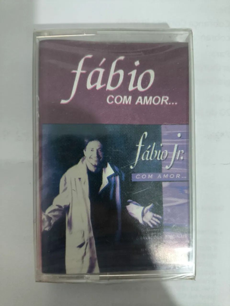 Fita K7 Fábio Junior com Amor