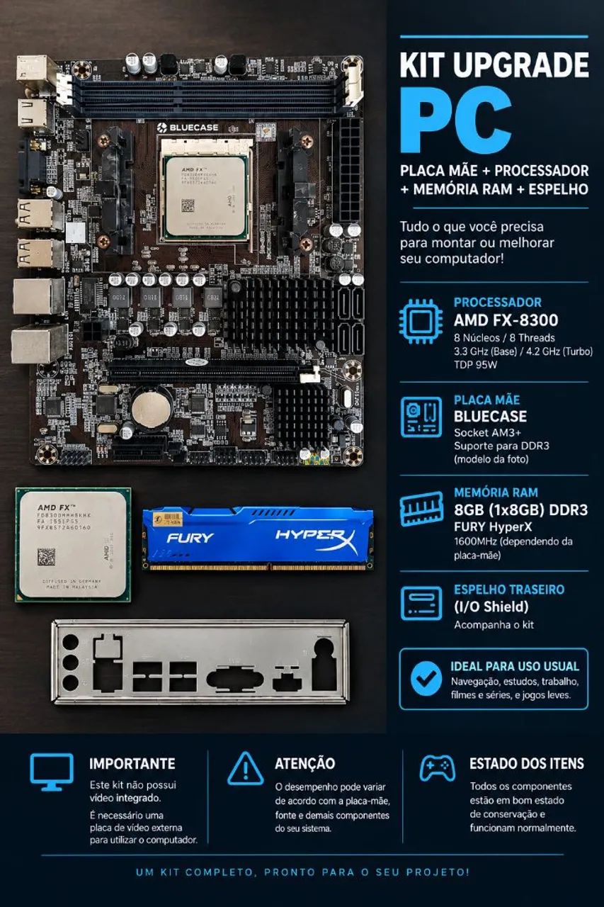 Kit para computador - AMD FX-8300