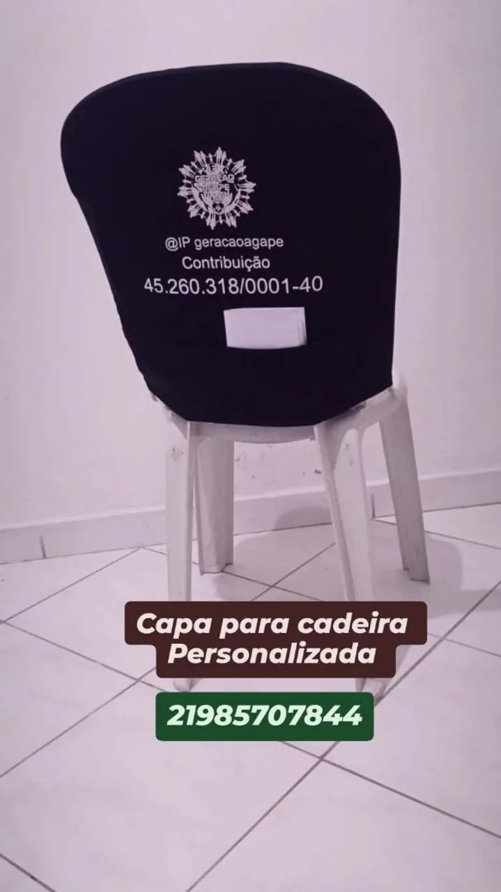 Foro de Cadeira Personalizado.
