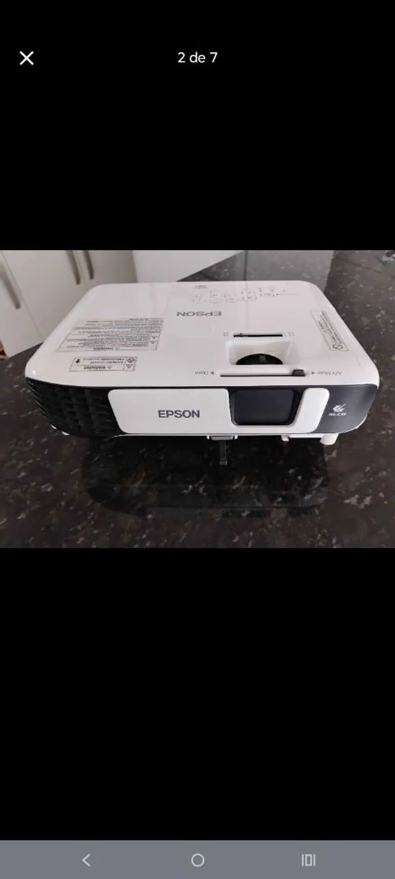 Projetor Epson Powerlite S41+ H842a - Foto 2