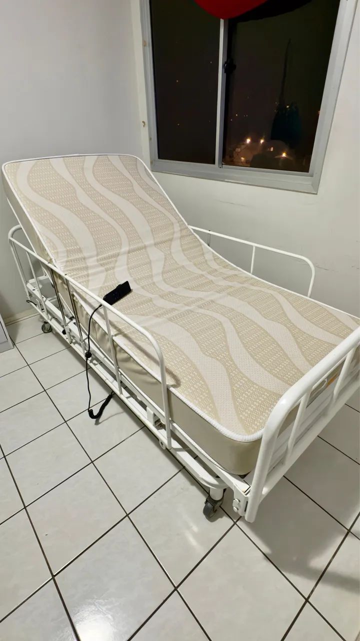 CAMA MOTORIZADA COM COLCHÃO  - Foto 4