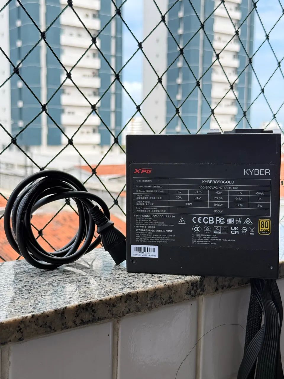 Fonte 850W 80 Plus Gold XPG - Foto 2