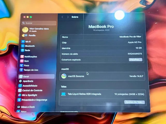 MacBook Pro 16 M2 Pro (12CPU / 19GPU) 16GB / 512GB - Foto 4