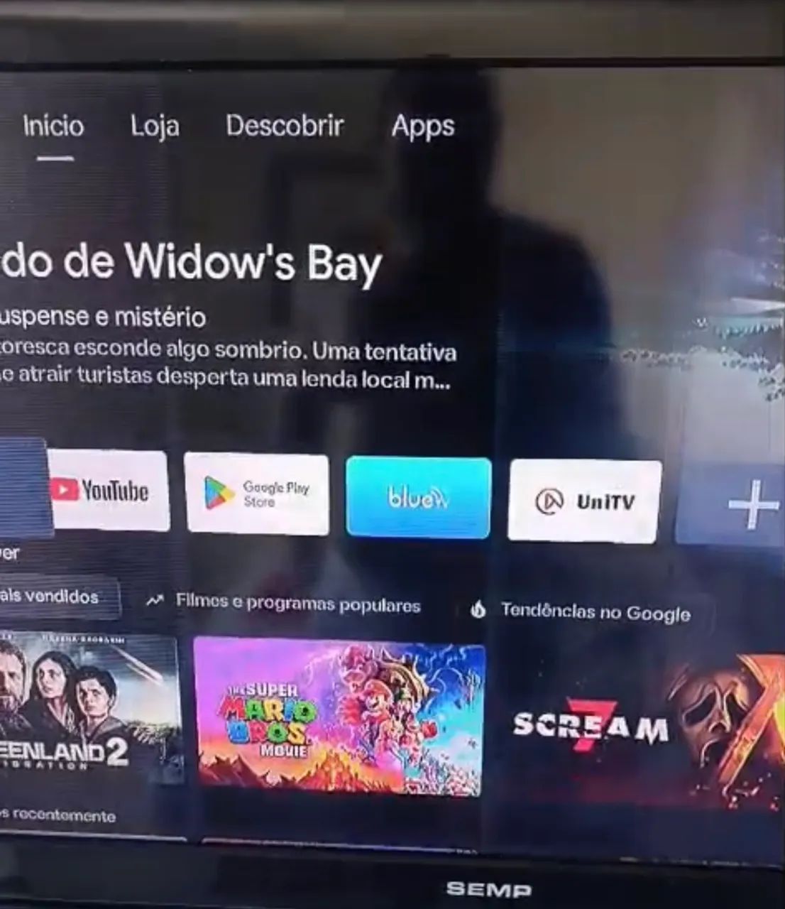 TV LCD Semp 40 - Para retirada de peças (tela não funciona) - Foto 3