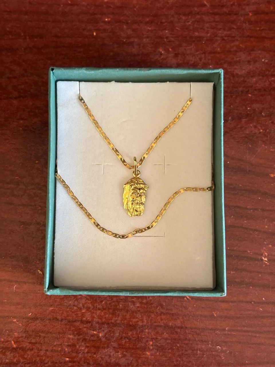 Cordão de Ouro 18k com Pingente 