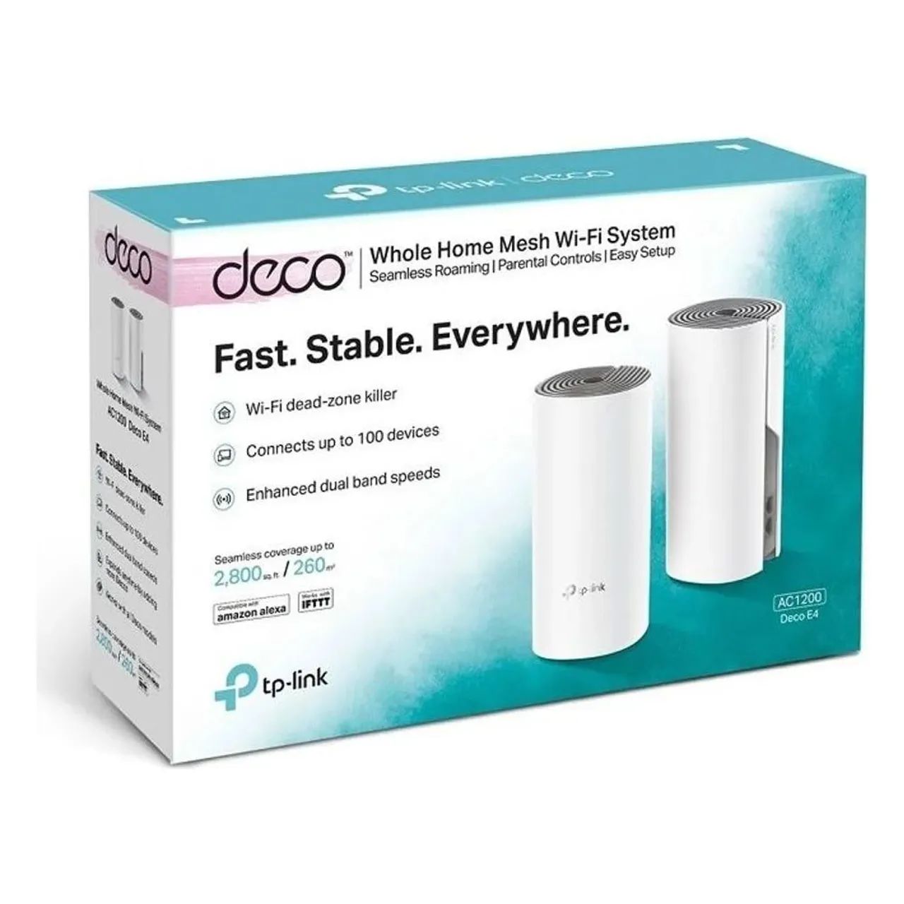 Roteador TP-Link Sistema Wi-Fi Mesh, Deco E4, 2-pack. - Foto 5